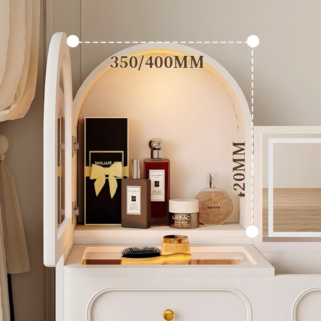 ZELVYRA Modern Vanity Table Set - Cassa Haus Singapore
