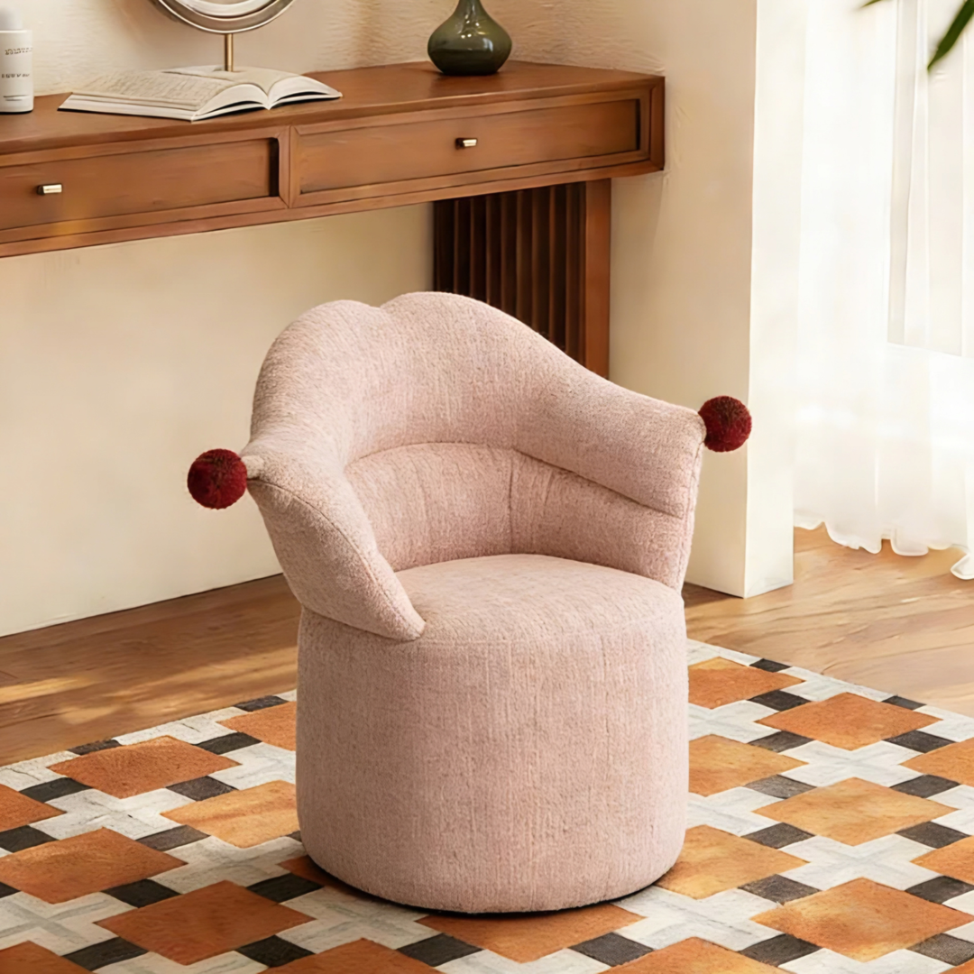 AVELYN Modern Fabric Vanity Chair