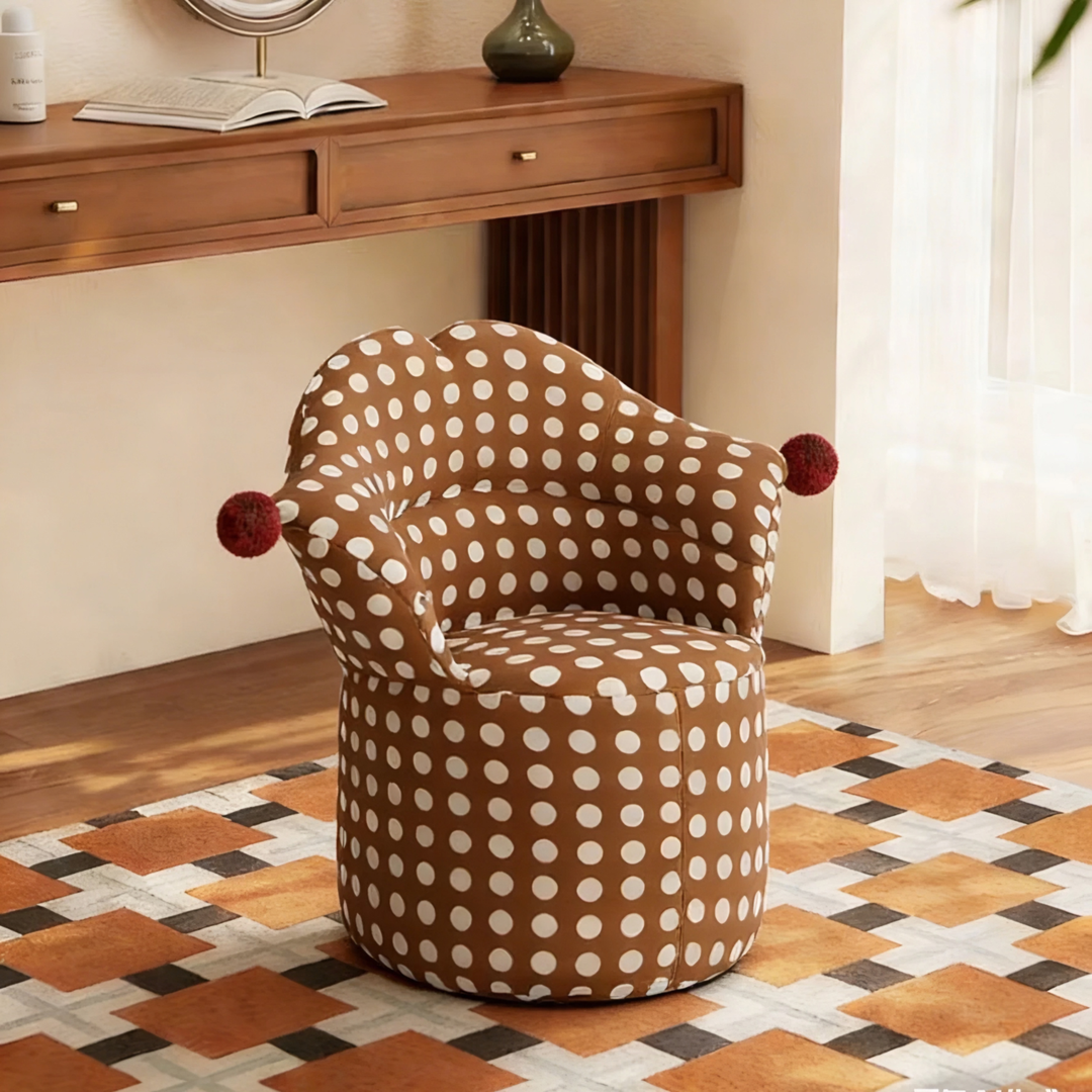 AVELYN Modern Fabric Vanity Chair