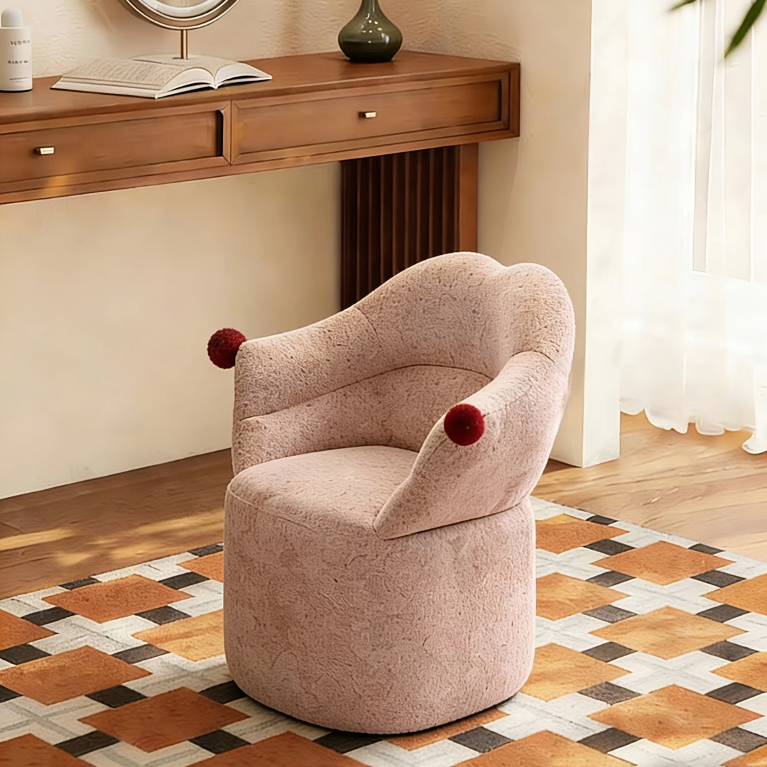 AVELYN Modern Fabric Vanity Chair