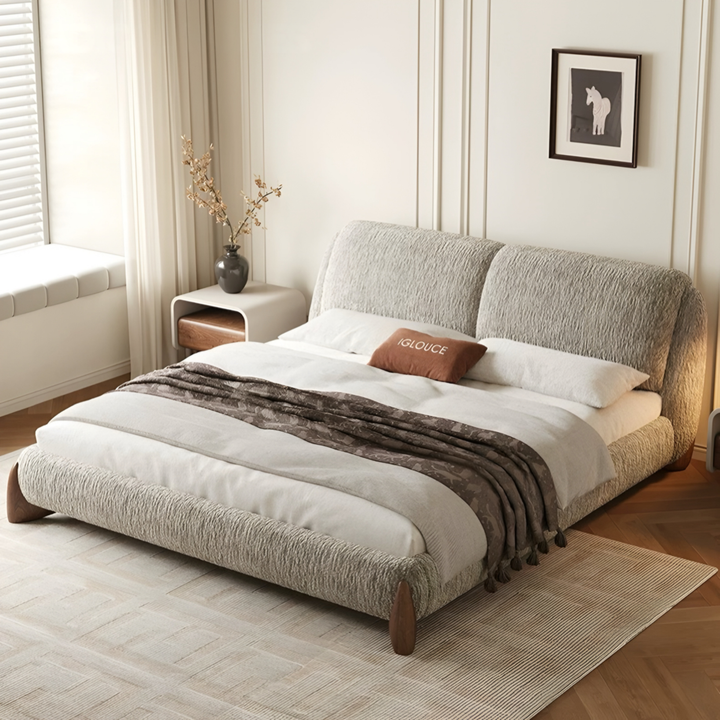 SOLARA Modern Fabric Bedframe