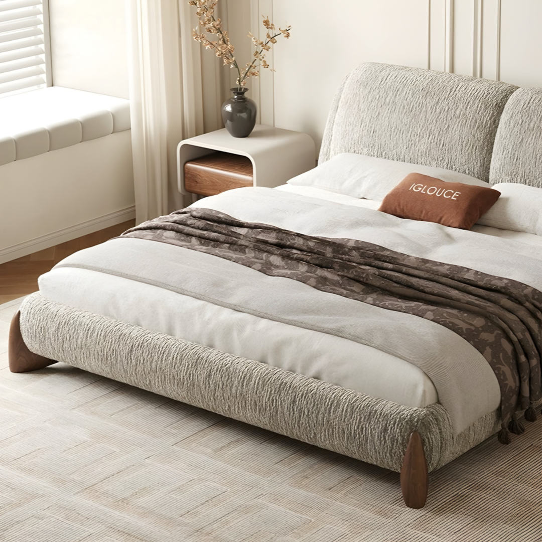 SOLARA Modern Fabric Bedframe