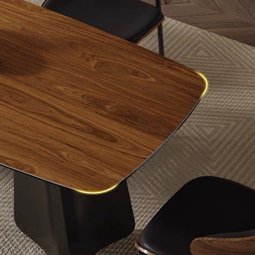 WALNUTVEIL Modern Sintered Stone Dining Table