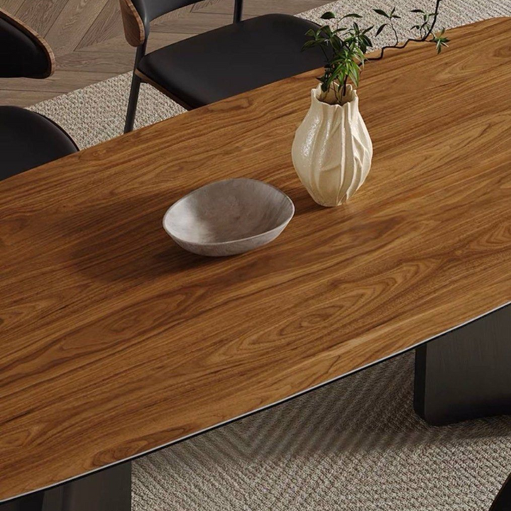 WALNUTVEIL Modern Sintered Stone Dining Table