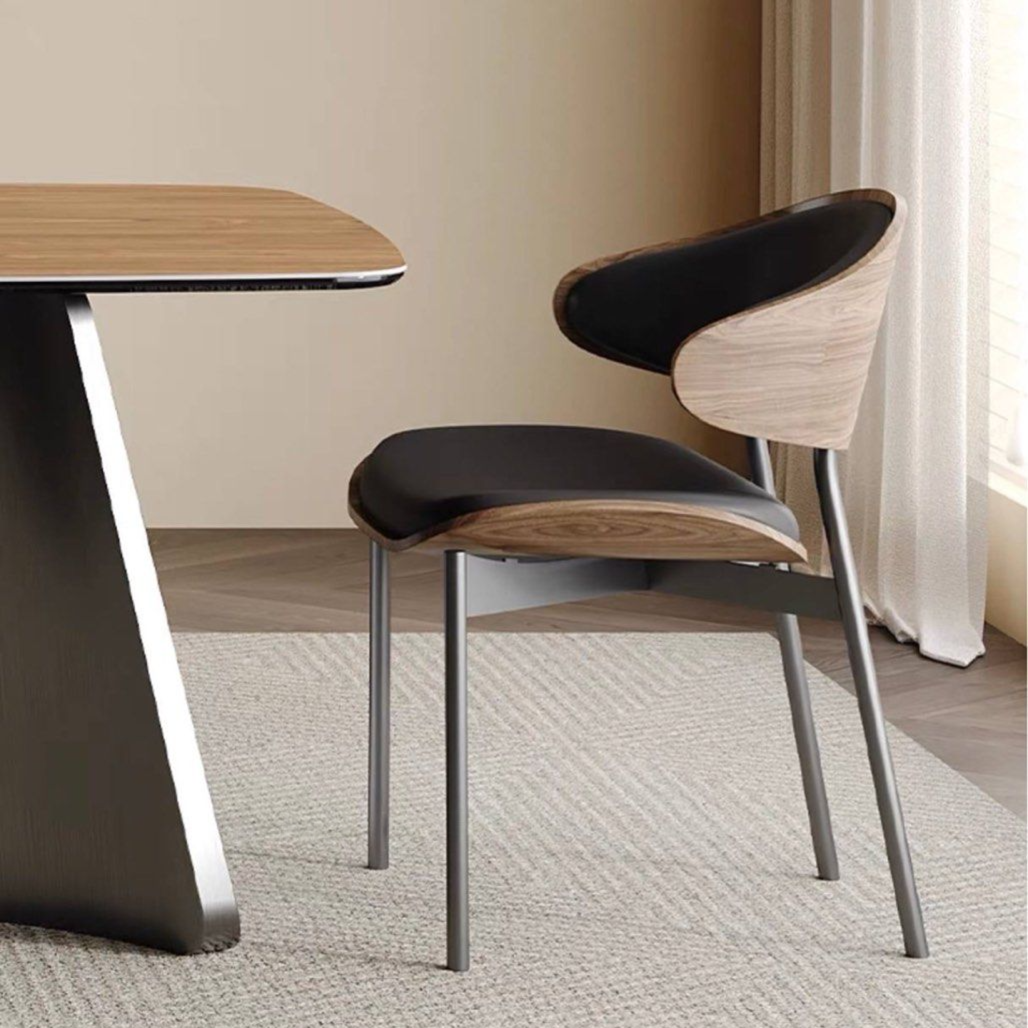 WALNUTVEIL Modern Sintered Stone Dining Table