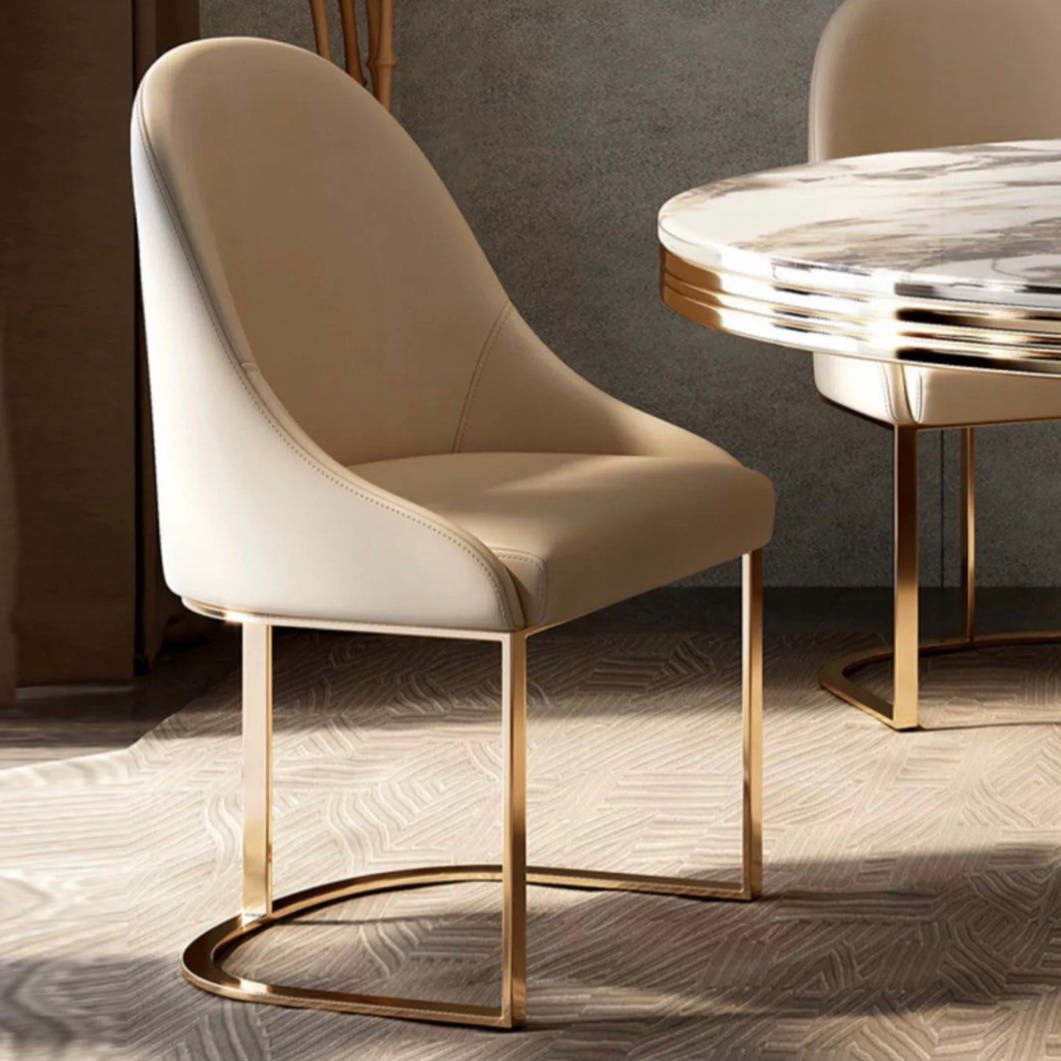 CORONET Luxurious Round Marble Dining Table