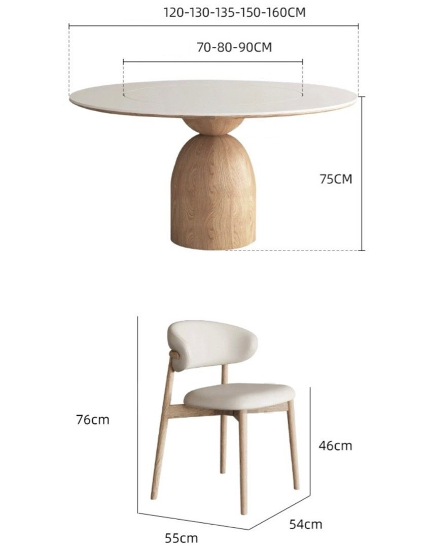 AVELION Modern Dining Table and Chair Set - Cassa Haus Singapore