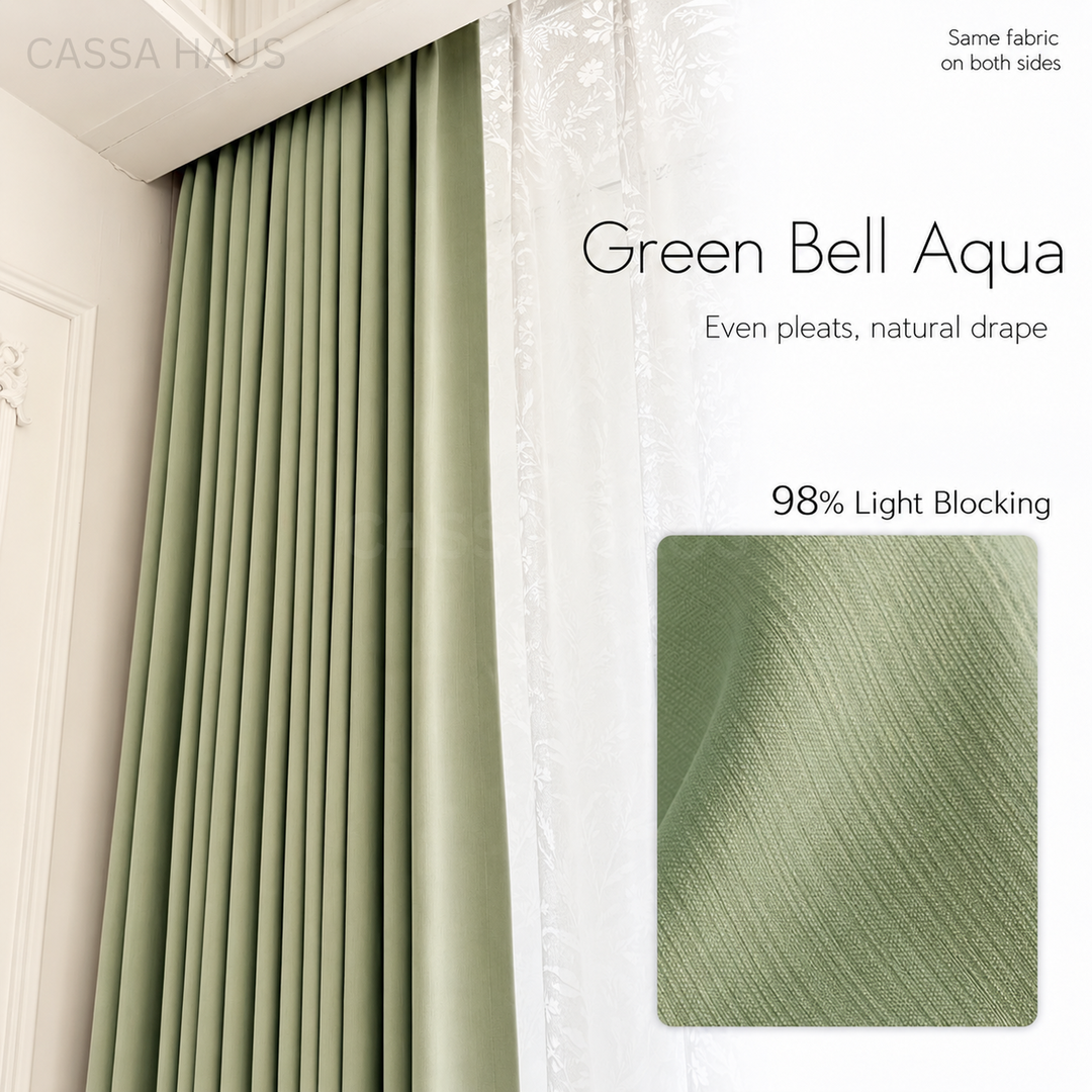 Premium Light Blocking & Antibacterial Curtains