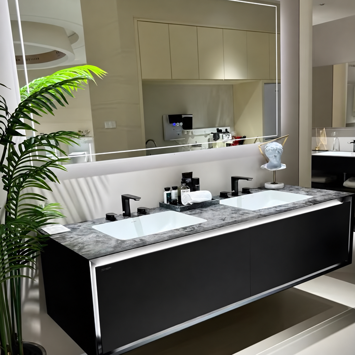 SERENA Modern Dual-Sink Bathroom Vanity