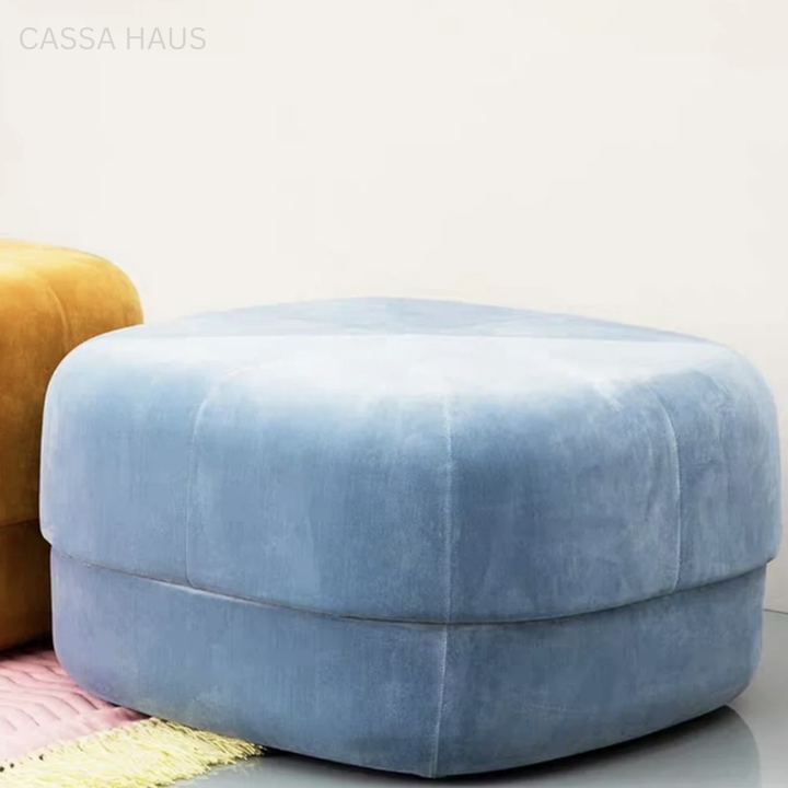 HESA Modern Pop Art Velvet Stool - Cassa Haus Singapore