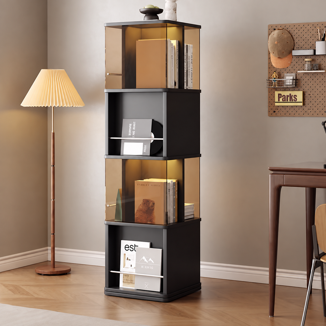 CELESTIA Modern Rotating Bookshelves - Cassa Haus Singapore