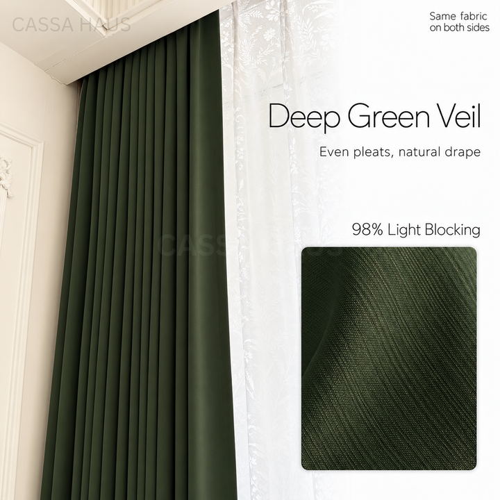 Premium Light Blocking & Antibacterial Curtains