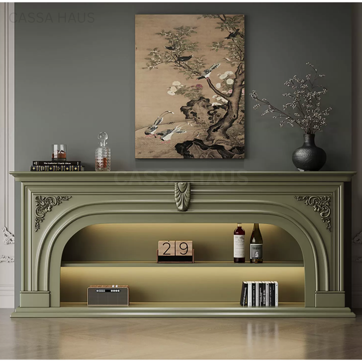 PAIUL Modern Arch Mantel Shelf - Cassa Haus Singapore