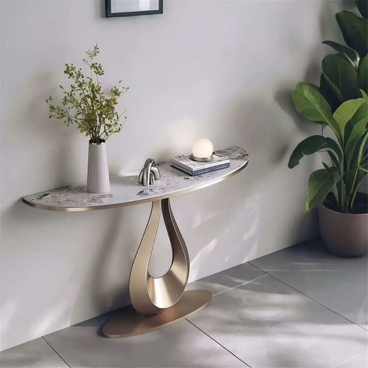 STUFES Modern Sintered Stone Console Table - Radical Homes Singapore