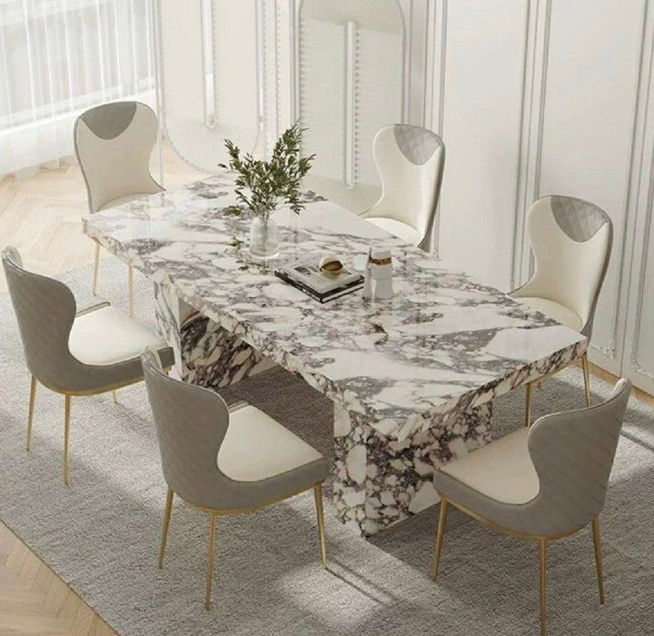 PARRA Modern Marble Dining Table (Instock) - Radical Homes Singapore