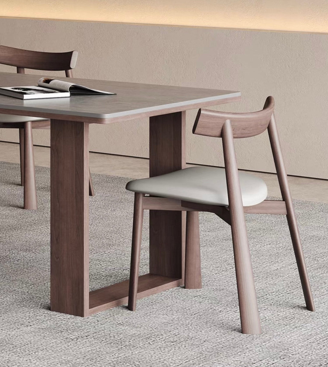 JEANINE Modern Dining Table & Chairs - Radical Homes Singapore