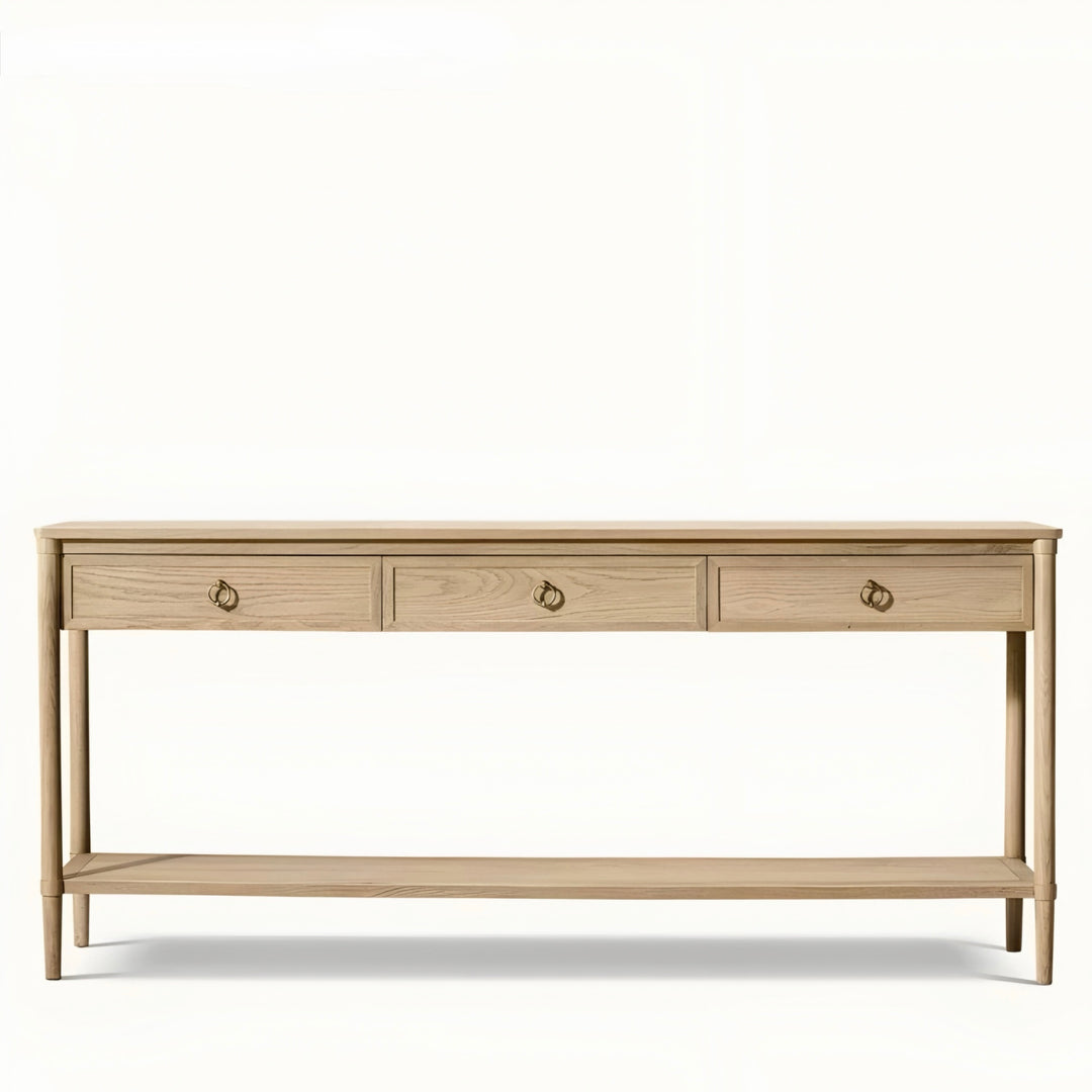GORGA Modern Solid Wood Console Table