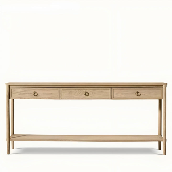 GORGA Modern Solid Wood Console Table