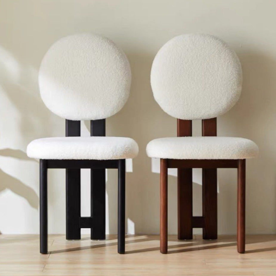 DON Mid-Century Boucle Dining Chair - Radical Homes Singapore