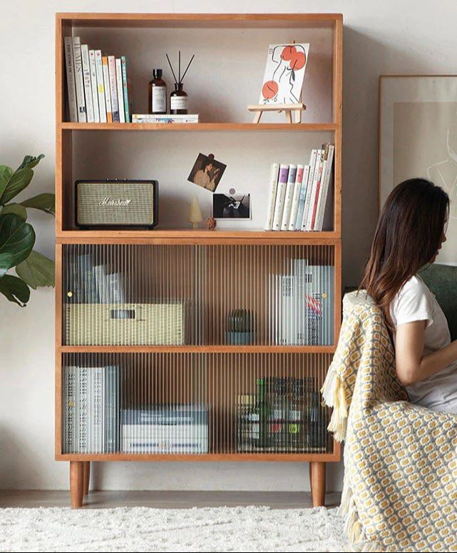 HARTFORD Stackable Solid Wood Cabinet - Radical Homes Singapore
