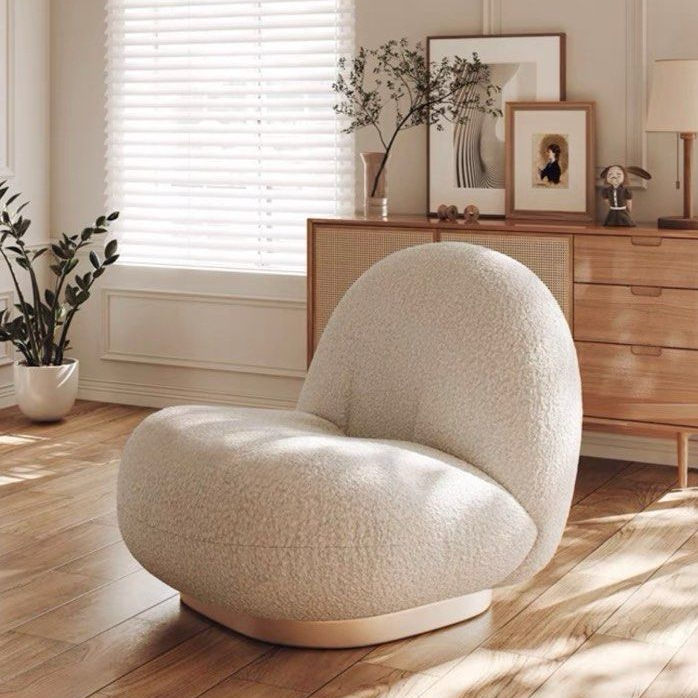 MERRITT Modern Rotatable Lounge Chair - Radical Homes Singapore