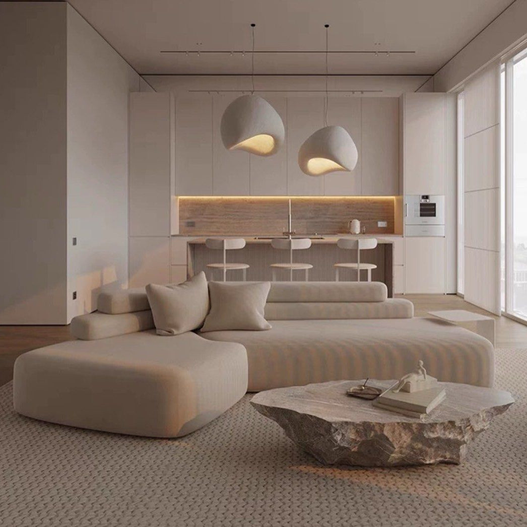 CRAGE Modern Curved Sofa - Radical Homes Singapore