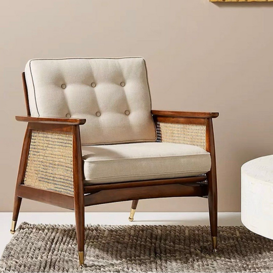 EVERBROOK Solid Wood Lounge Chair - Cassa Haus Singapore