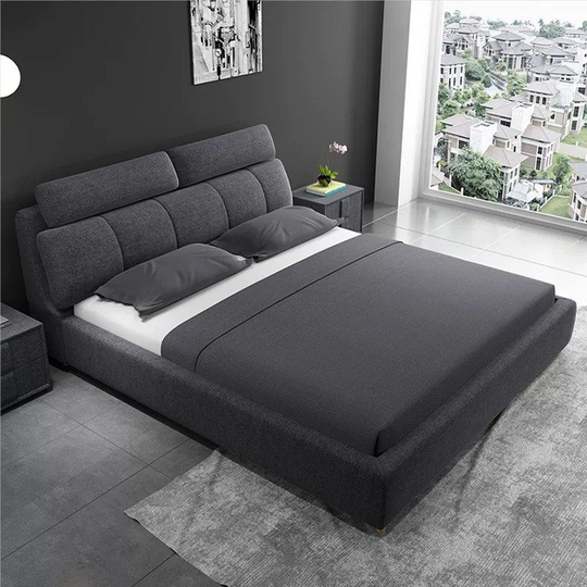 BEXON Modern Fabric Bedframe - Cassa Haus Singapore