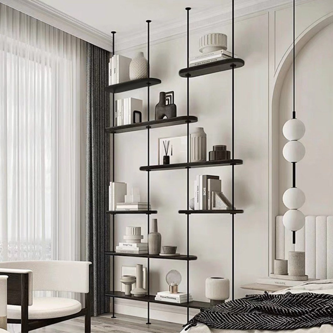 SABELLY Modern Full Length Wall Shelf - Radical Homes Singapore