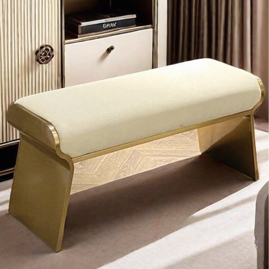 DREA Modern Fabric Bench - Radical Homes Singapore