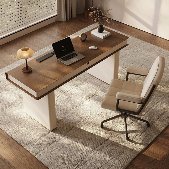 GILMORE Modern Solid Wood Study Table - Cassa Haus Singapore