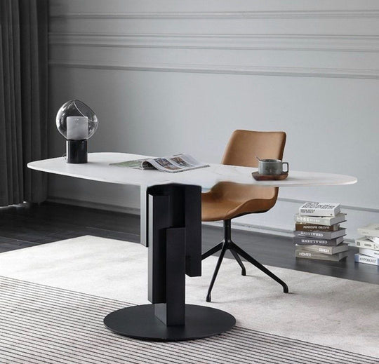 NOLAND Modern Marble Office Table - Cassa Haus Singapore