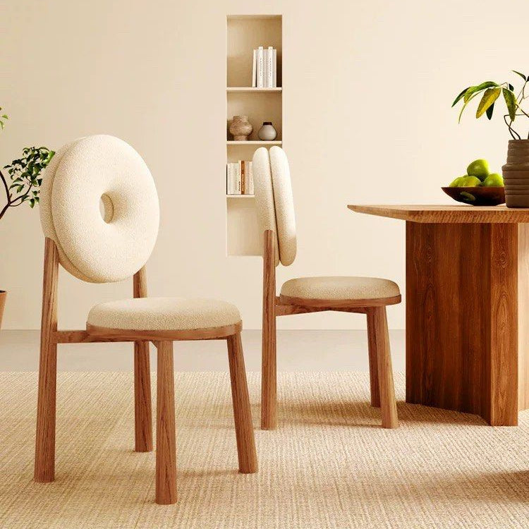 JULIEN Modern Boucle Dining Chair - Radical Homes Singapore