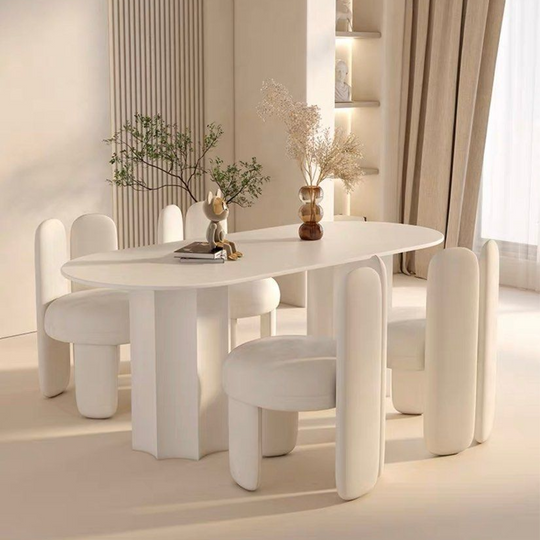 VELMOR Modern Dining Table & Chairs - Cassa Haus Singapore