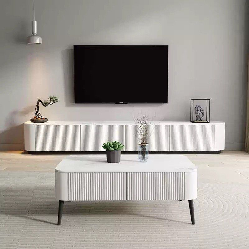 JOBI Modern Sintered Stone TV Console - Radical Homes Singapore