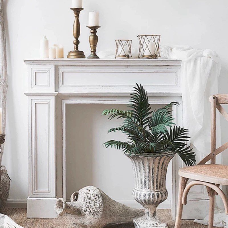 OLEAVO Rustic Mantelpiece - Radical Homes Singapore