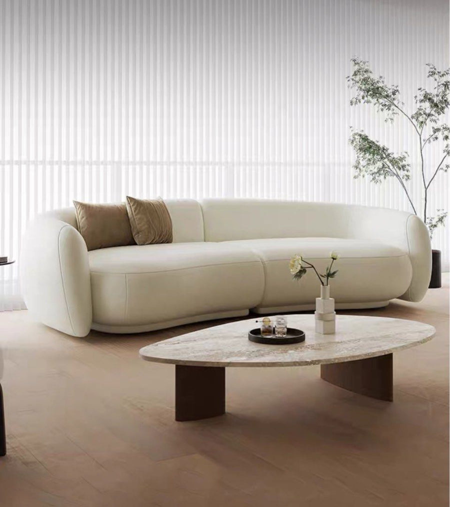 CHANTE Modern Scratch Resistant Sectional Curve Sofa - Radical Homes Singapore