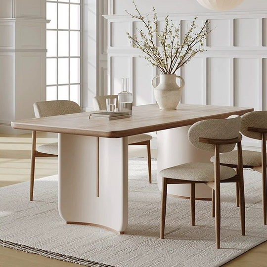 ABYSS Modern Sintered Stone Dining Table - Cassa Haus Singapore