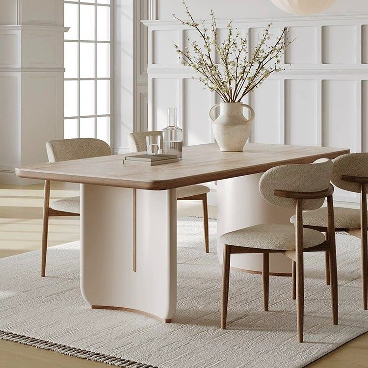 OCEAN Modern Sintered Stone Dining Table - Radical Homes Singapore