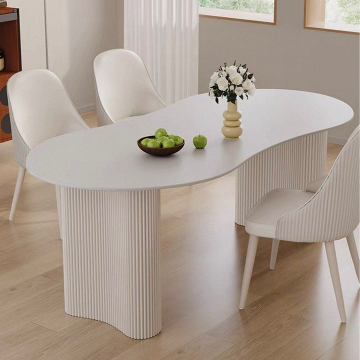 VITRION Modern Sintered Stone Dining Table - Cassa Haus Singapore