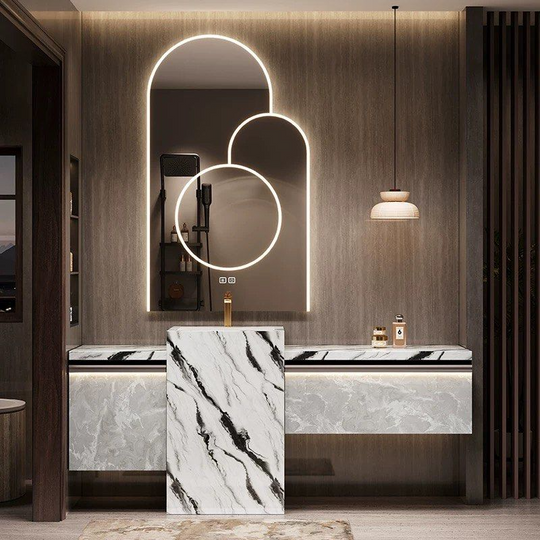 TESSA Modern Sintered Stone Vanity Sink - Cassa Haus Singapore
