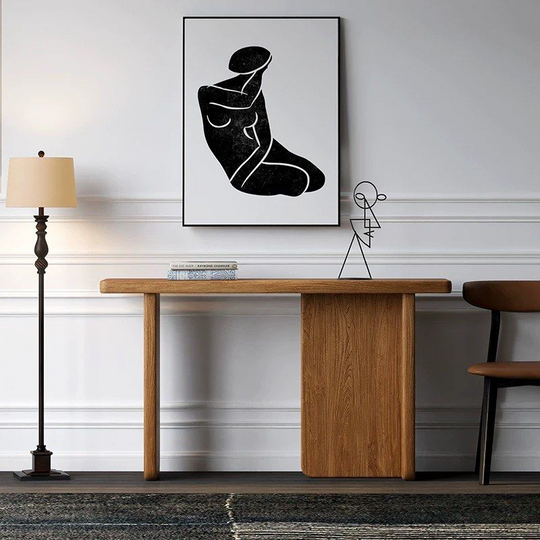 BRENVO Modern Solid Wood Console Table - Cassa Haus Singapore
