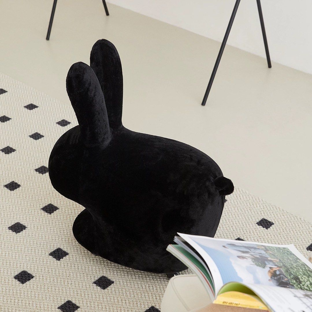 NAORIE Flannel Rabbit Stool - Radical Homes Singapore