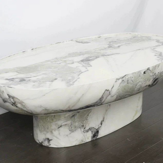 MARCELIS Modern Marble Coffee Table - Cassa Haus Singapore
