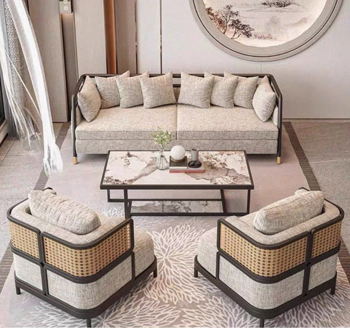 AFREL Modern Lounge Chair and Sofa Set - Radical Homes Singapore