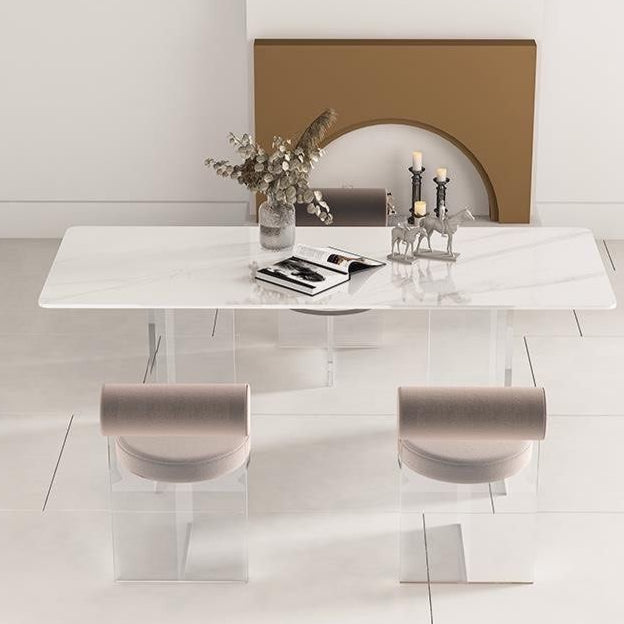 CARROLL Modern Sintered Stone Dining Table - Radical Homes Singapore