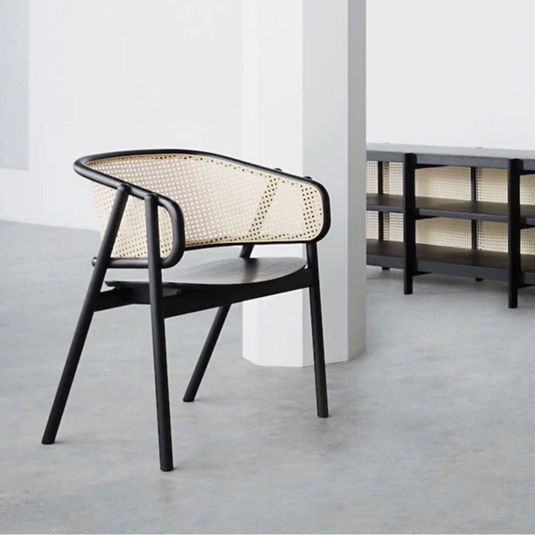 VOYAGE Vintage Rattan Dining Chair - Radical Homes Singapore