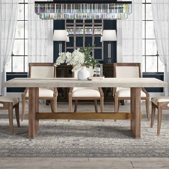 MITCHELL Industrial Dining Table & Chairs - Radical Homes Singapore