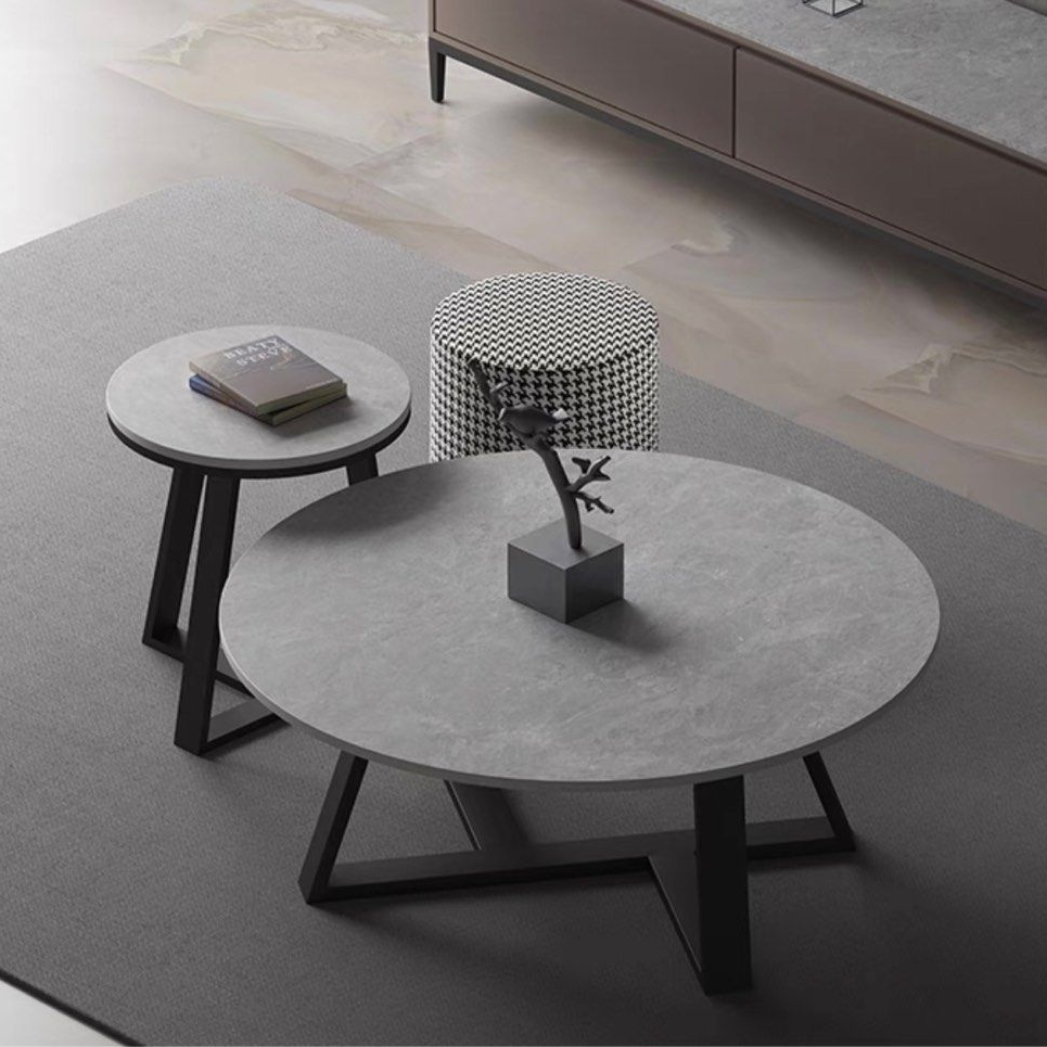 VASKEN Modern Slate Coffee Table - Cassa Haus Singapore