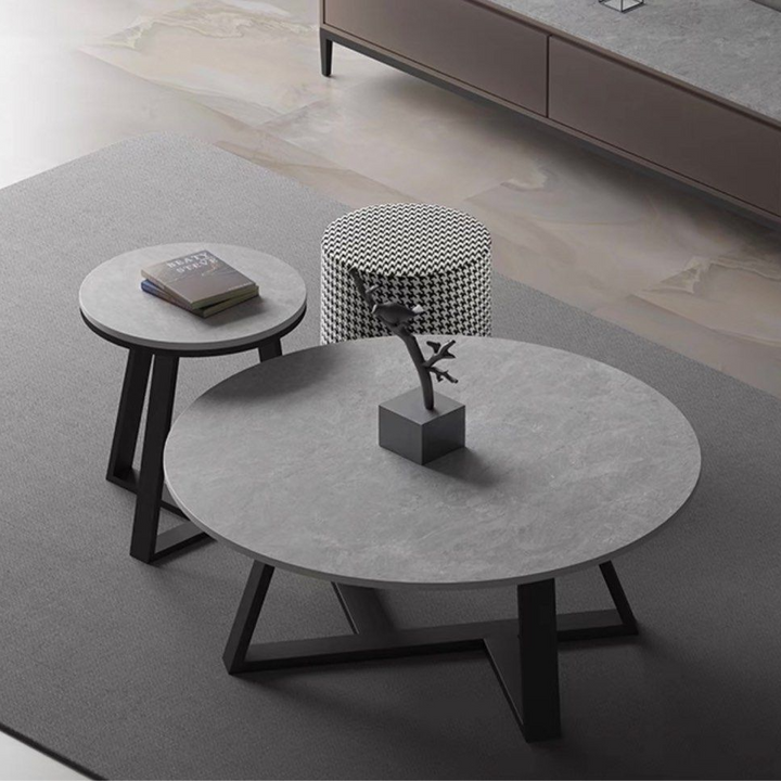 VASKEN Modern Slate Coffee Table - Cassa Haus Singapore